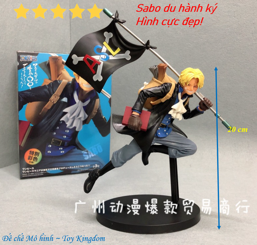 Mô hình SABO du hành ký 20cm Figure Mô hình One Piece [Giảm thêm 5% đơn 200k]