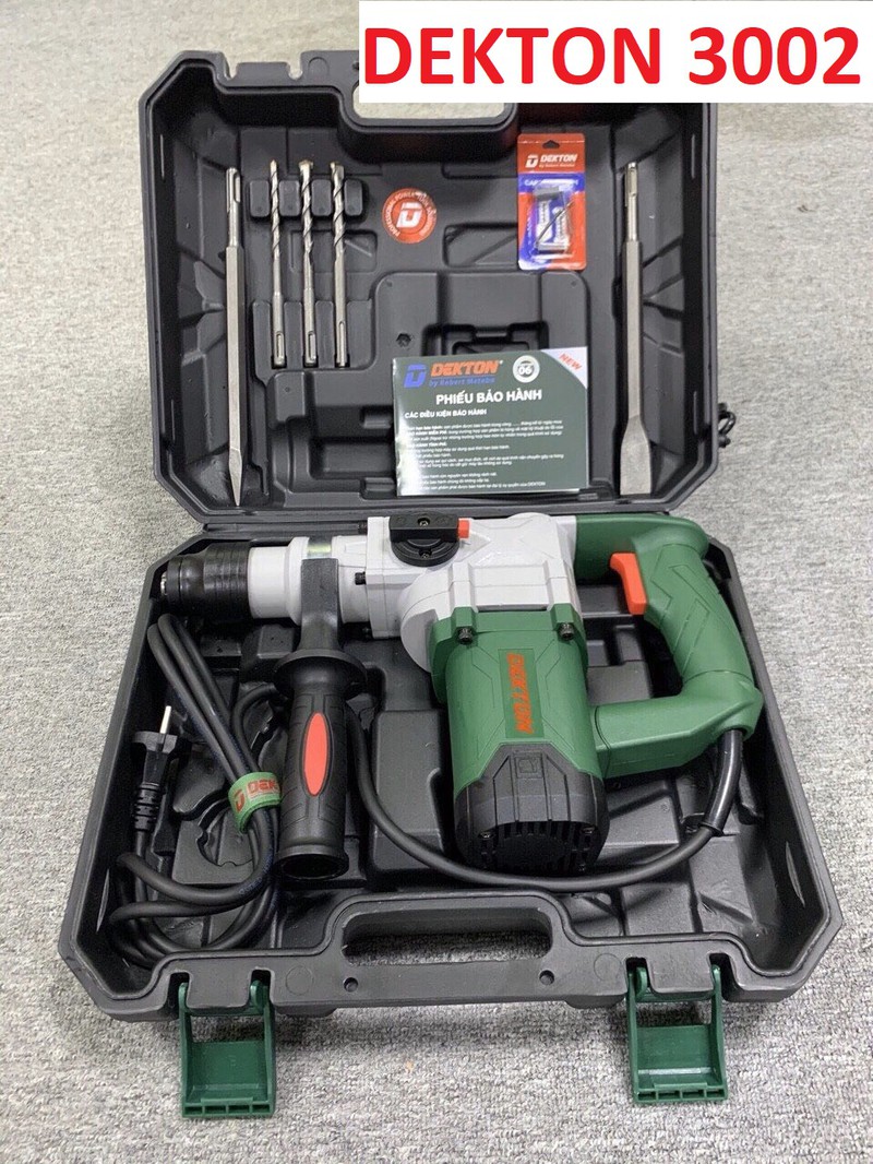 Máy khoan đục 2 chức năng hugong 613 dekton metabo DK-3002 nội địa trung ương