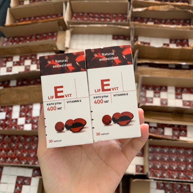 Sản phẩm vi tamin e 400 iu của nga