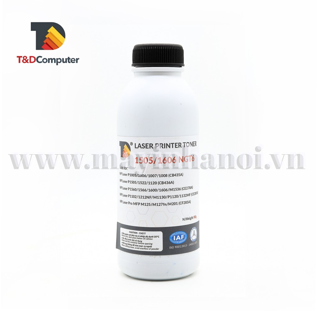 Mực Đổ Siêu Mịn T&D Sử Dụng Cho Hộp Mực Trục Từ Nhỏ Chính Hãng Hp 26A - Canon 337