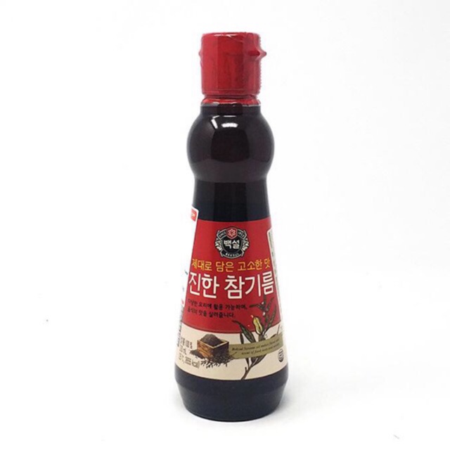 Dầu mè đậm đặc nguyên chất hàn quốc 320ml cj