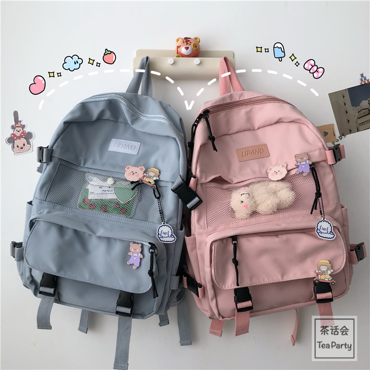 balo ulzzang, balo nữ đi học, balo unisex. lipano