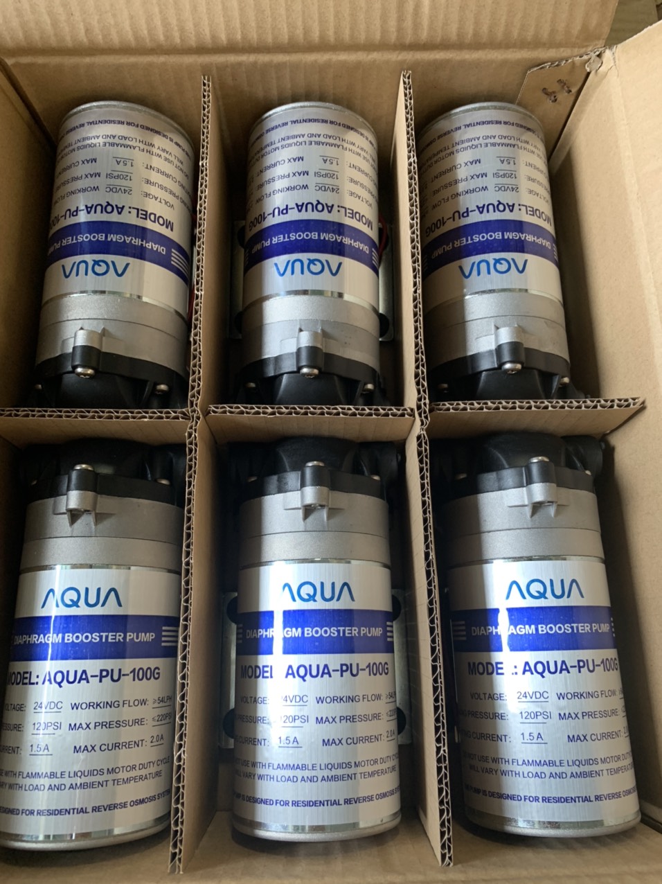 Bơm Tăng Áp Máy Lọc Nước RO AQUA 100G chất lượng cao