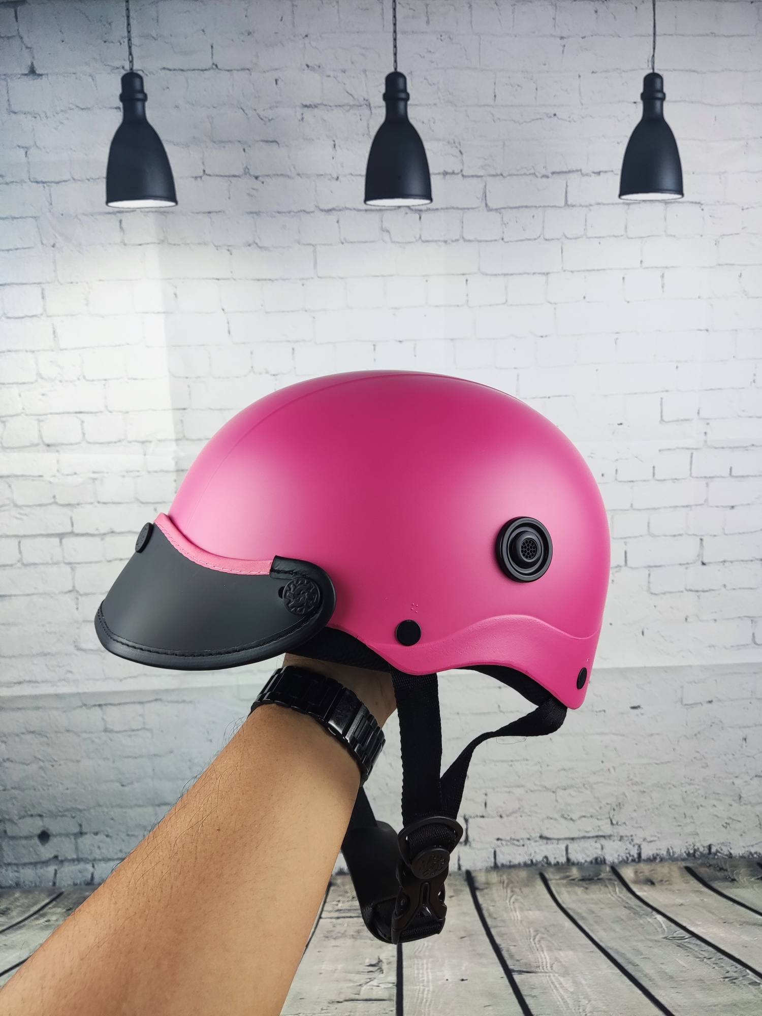 [Hình Thật Shop Chụp] Mũ Bảo Hiểm Kiểu Nón Sơn Lỗ Thông Gió, Thời Trang, Nhiều Màu Sắc [Voucher Freeship Max]