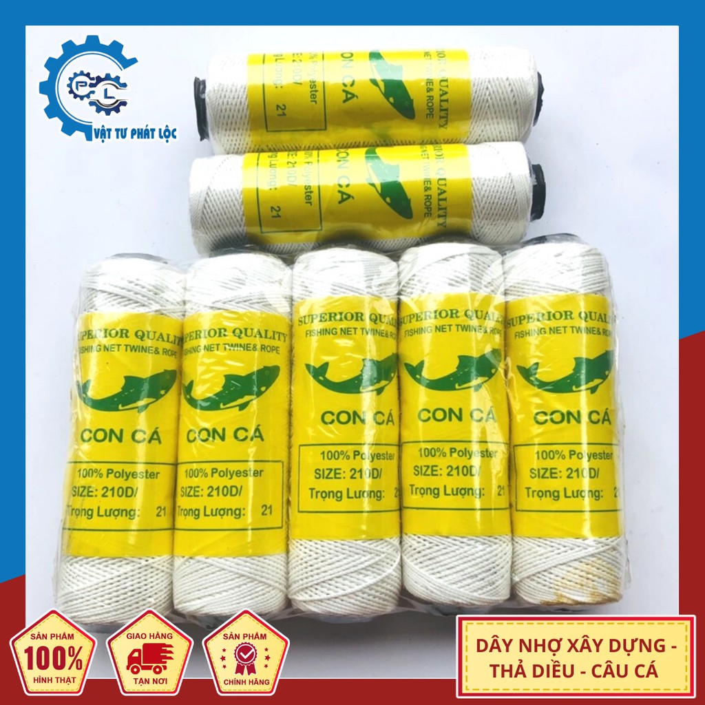 Dây nhợ xây dựng - thả diều –câu cá – nhiều cỡ tiện dụng