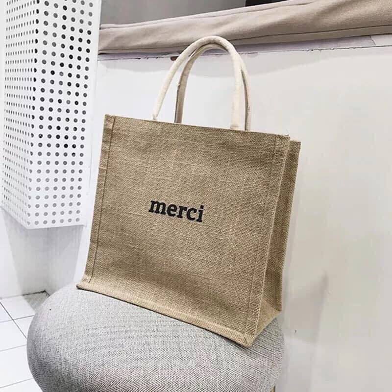 Túi xách nữ cói merci đi chơi- tdc543