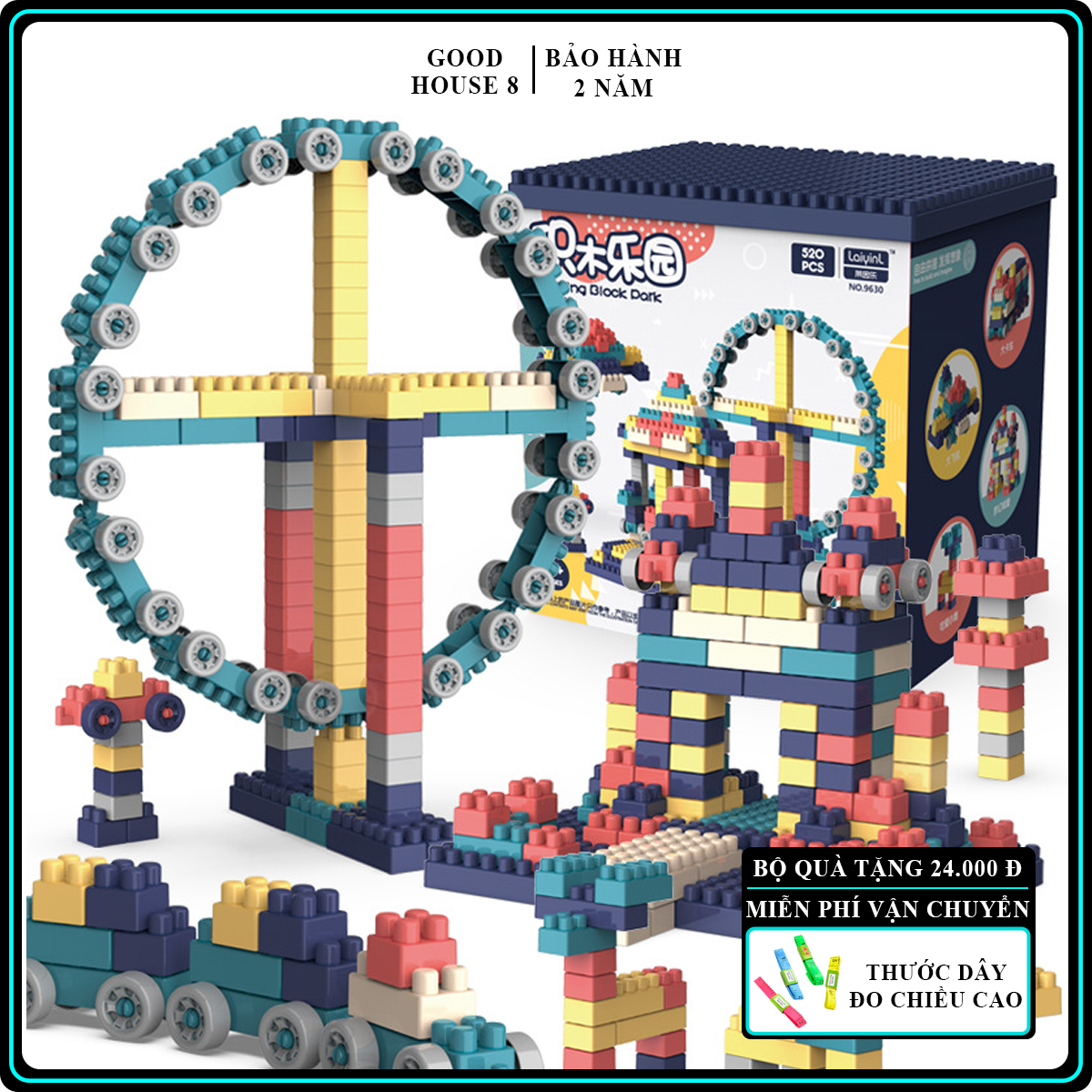 Lego xếp hình 260 360 520 chi tiết cho bé, đồ chơi phát triển trí tuệ trẻ. Các mảnh ghép với nhiều kích thước khác nhau giúp bé thoải mái tư duy sáng tạo. Đồ chơi xếp hình cho trẻ.