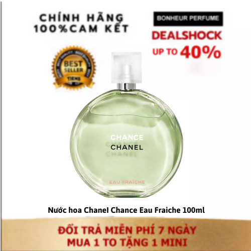 Nước hoa ChaneI Nước hoa ChaneI Chance Eau Fraiche 100ml Lưu hương 24h