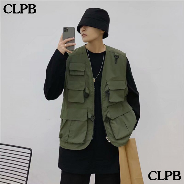 Áo Khoác Không Tay Phong Cách Hong Kong Thời Trang Mùa Hè Cho Nam BPG1