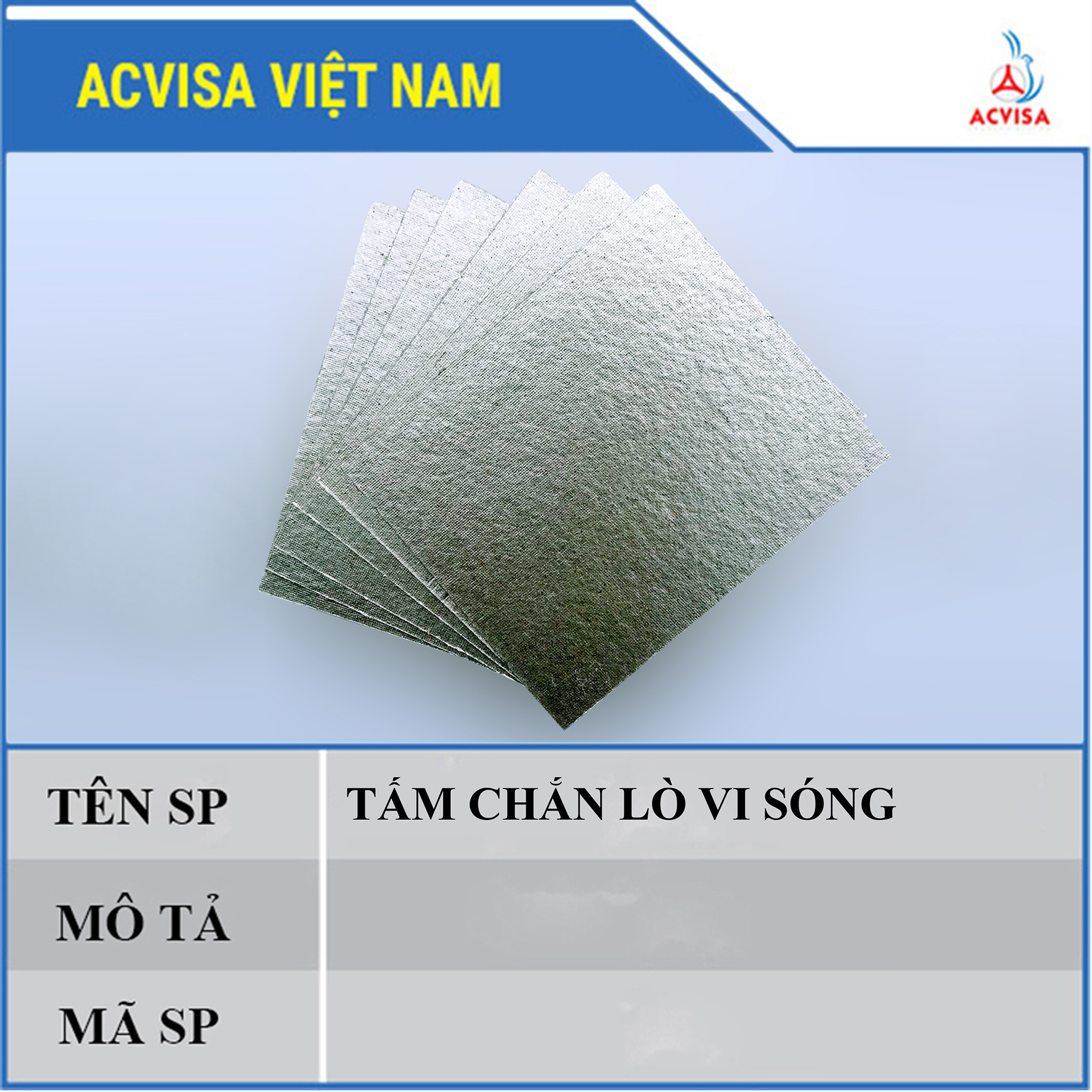 Combo 4 Tấm Chắn Lò Vi Sóng Loại 10x12 Cm