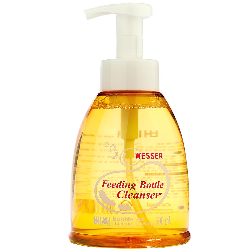 Nước rửa bình sữa Wesser dạng bình, và bịch 500ml, hàng nhập khẩu Hàn Quốc