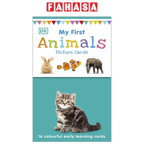 Fahasa - My First Animals: 16 Colourful Early Learning Cards