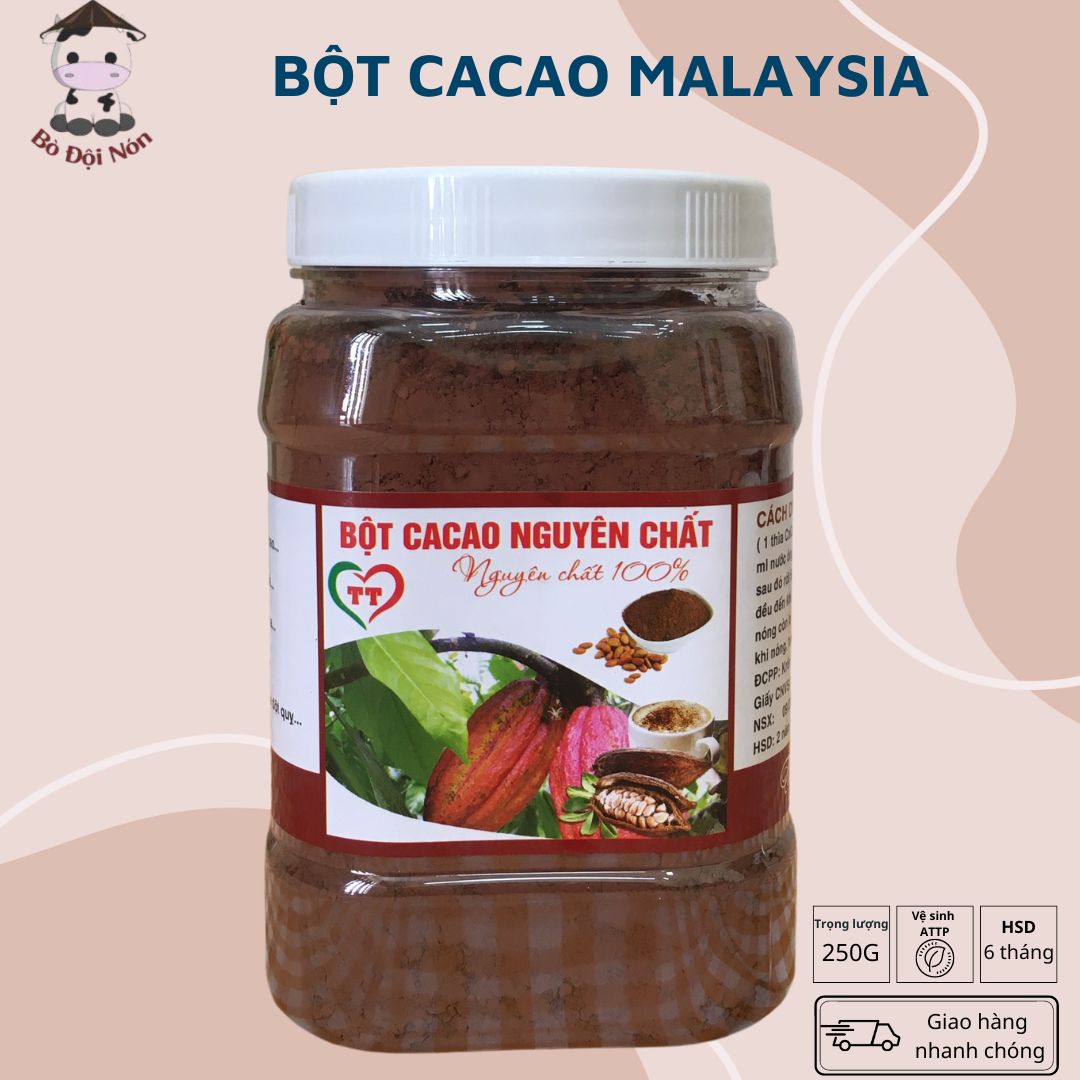 Bột Cacao Nguyên Chất Nhập Khẩu Malaysia