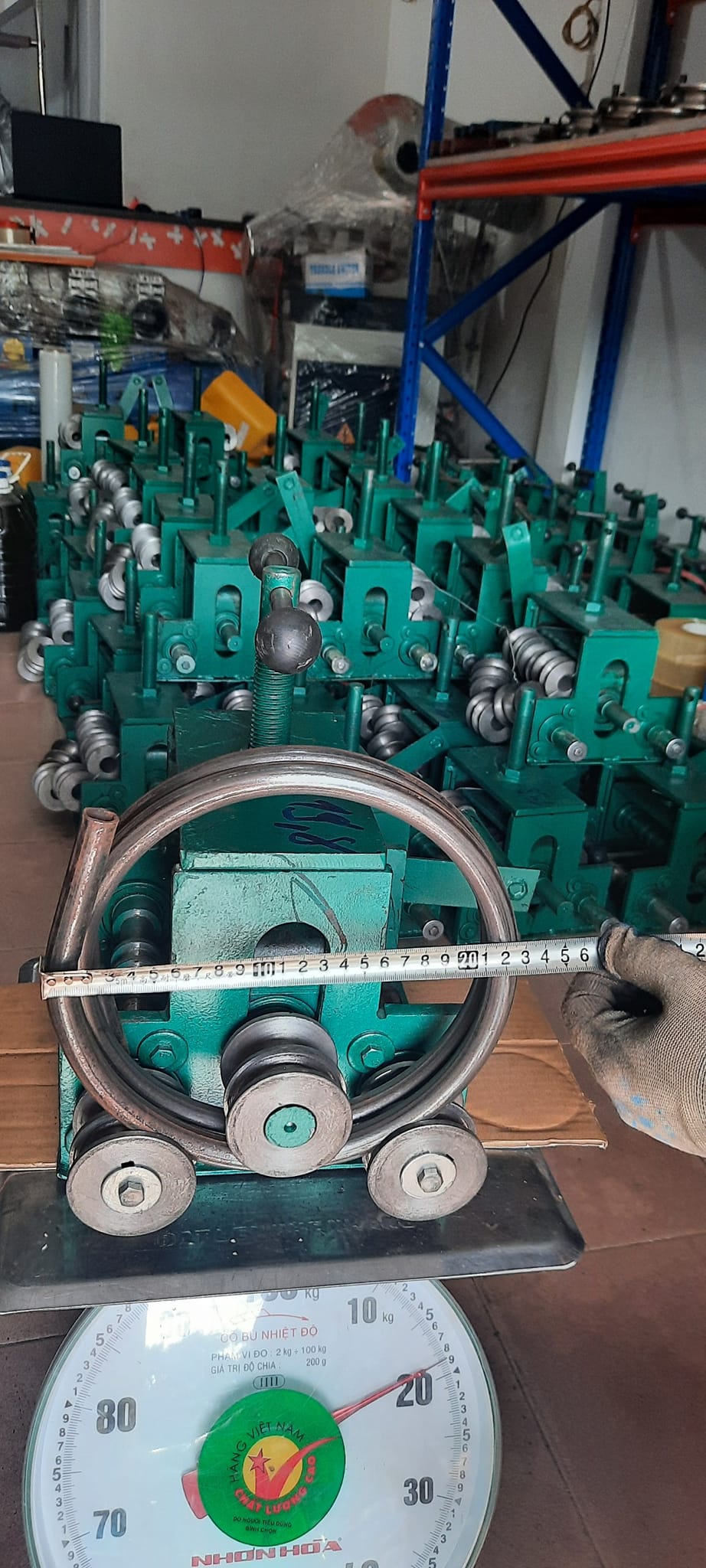 [FREESHIPMAX] Máy uốn sắt ống, uốn sắt hộp mini, Máy uốn Thủ Công  không chân kèm lô ống phi 16, 19, 22, 25 và lô hộp 14, 15, 16, 20, 25