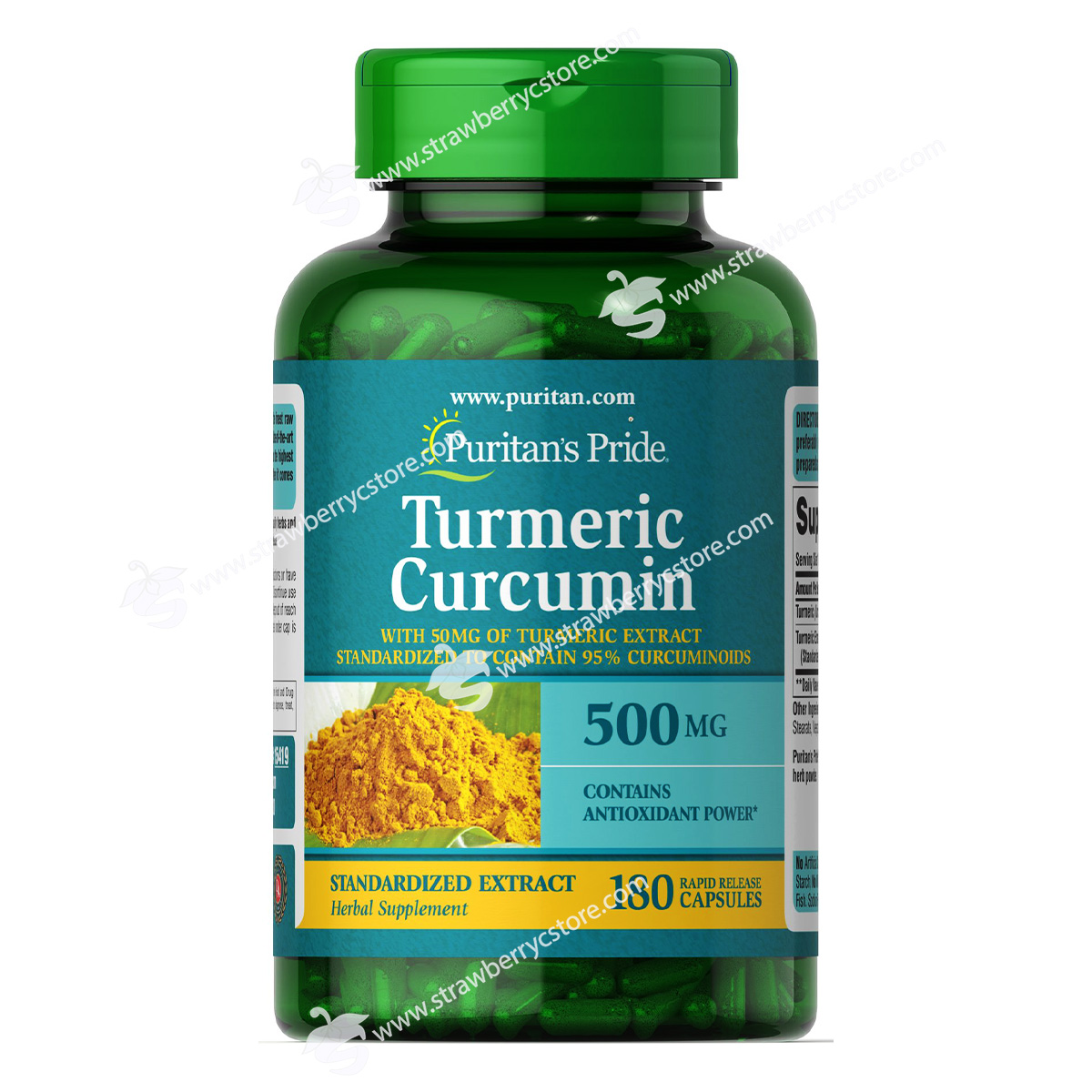 Viên Uống Tinh Chất Nghệ Puritan s Pride Turmeric Curcumin 500 mg