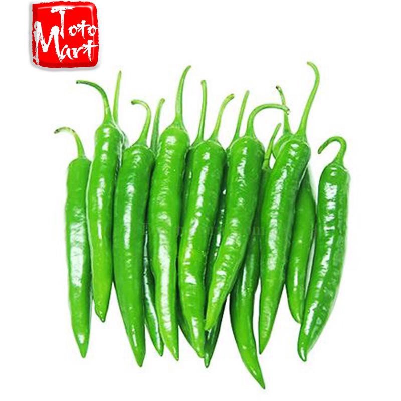 Ớt sừng xanh Hàn Quốc ăn thịt nướng