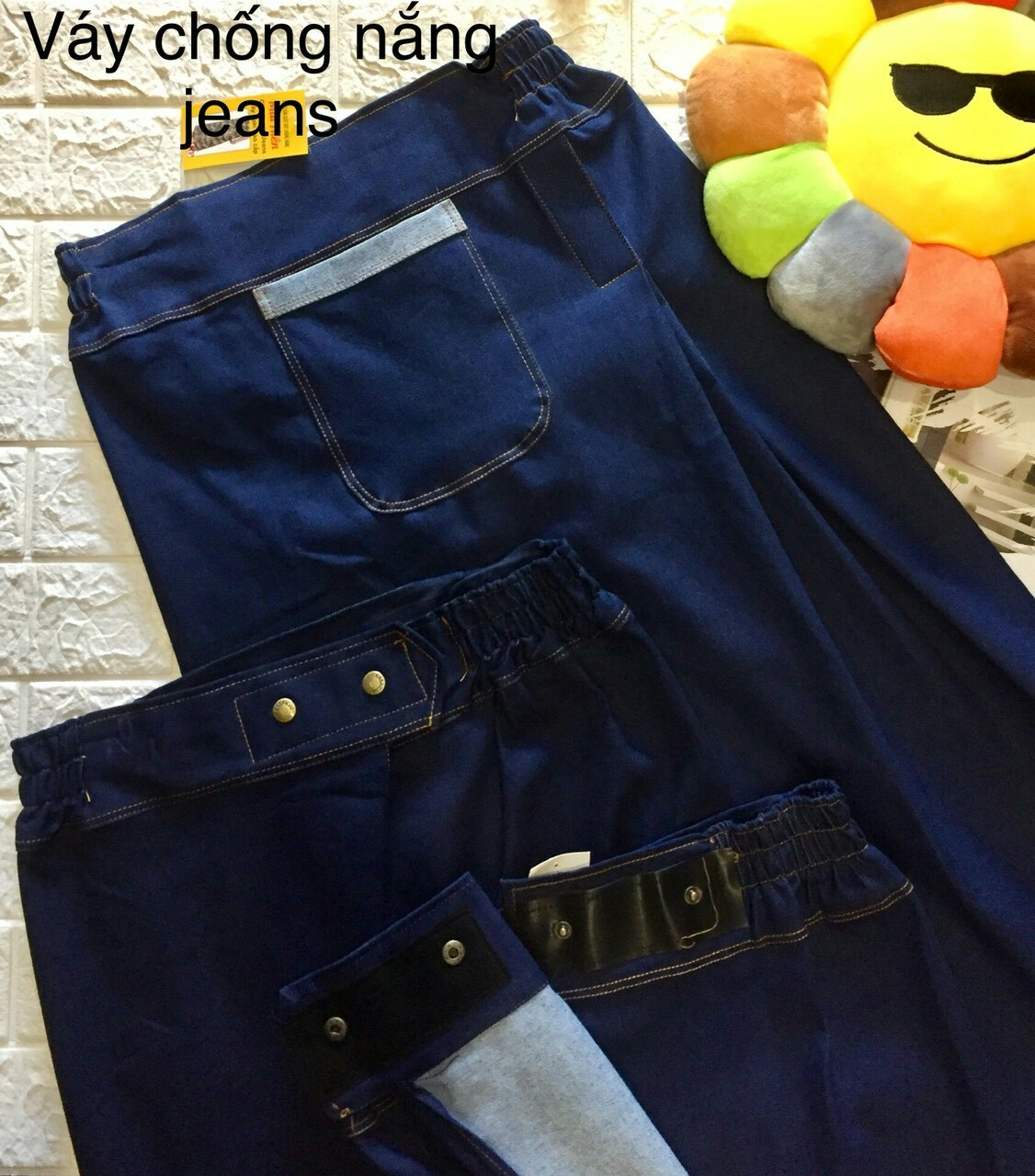 [HCM]Váy chống nắng jean