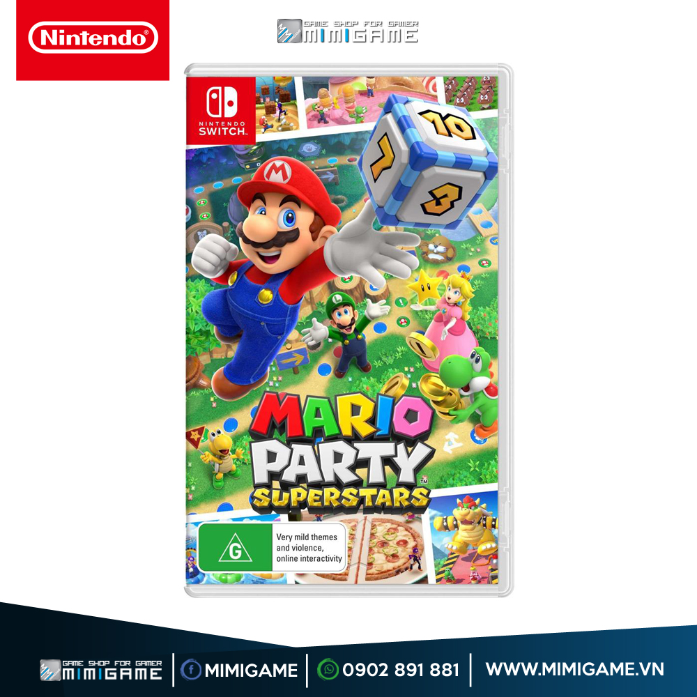 Thẻ Game Nintendo Switch Mario Party Superstars