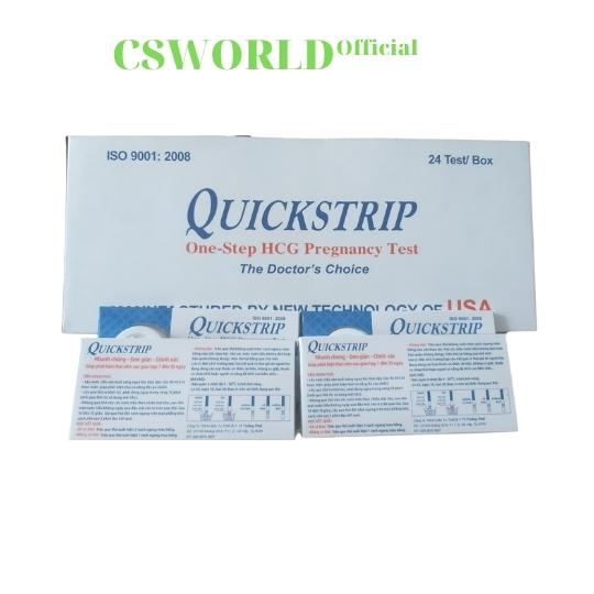 Que Thử Thai Quickstrip One-Step HCG Pregnancy Test