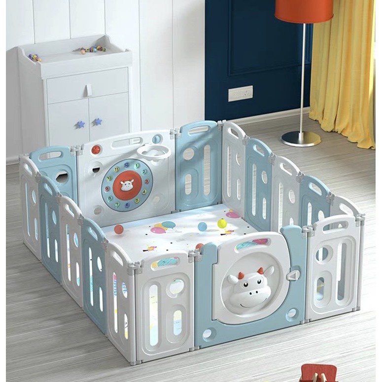 Quây nhựa hàn quốc gấp gọn hoạ tiết chú thỏ đáng yêu