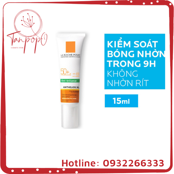 Kem chống nắng La Roche-Posay Anthelios XL Dry Touch Gel-Cream SPF 50+ UVB & UVA 15ml