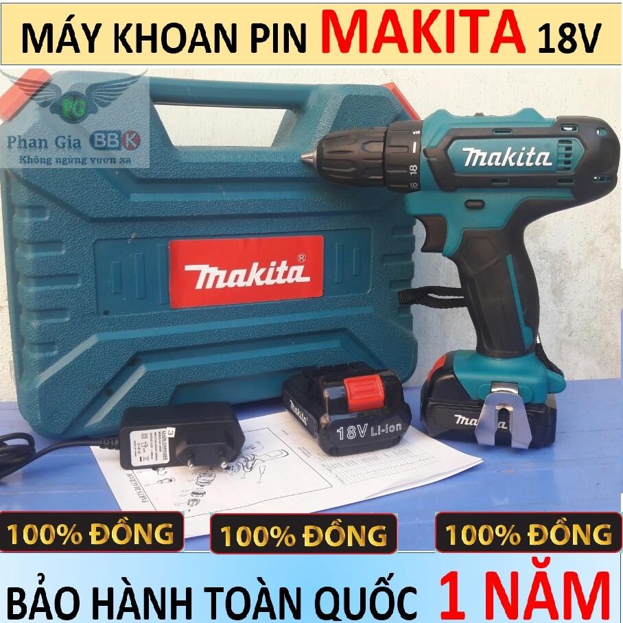 Máy khoan pin , khoan cầm tay Makita 18V Made in JAPAN
