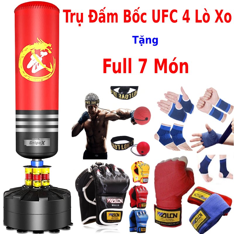 Bao cát đấm bốc - bao cát đấm bốc boxing tặng găng mma fighter - bao cát đấm bốc tự đứng UFC Aibeiji