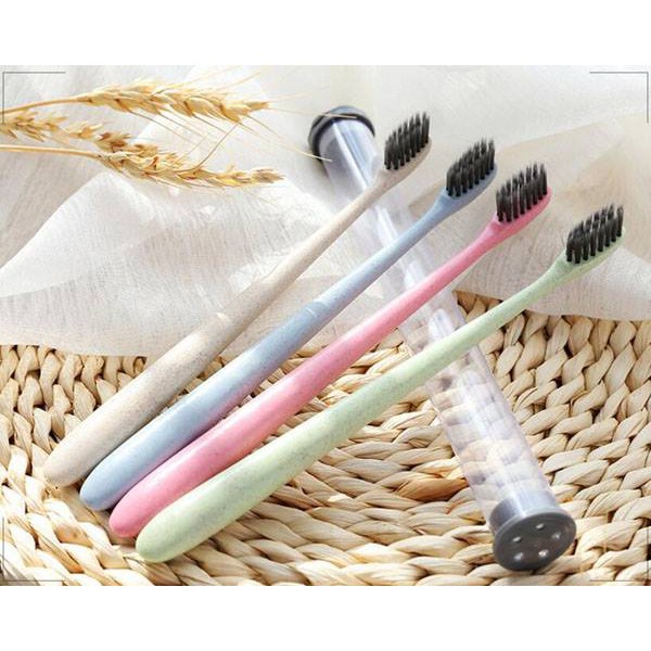 Bàn chải đánh răng lúa mạch - nhiều màu