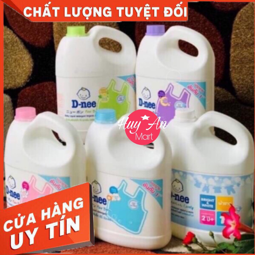 Nước giặt quần áo dnee thái lan 3000ml hàng cao cấp nước giặt quần áo dnee cho trẻ em, an toàn cho bé