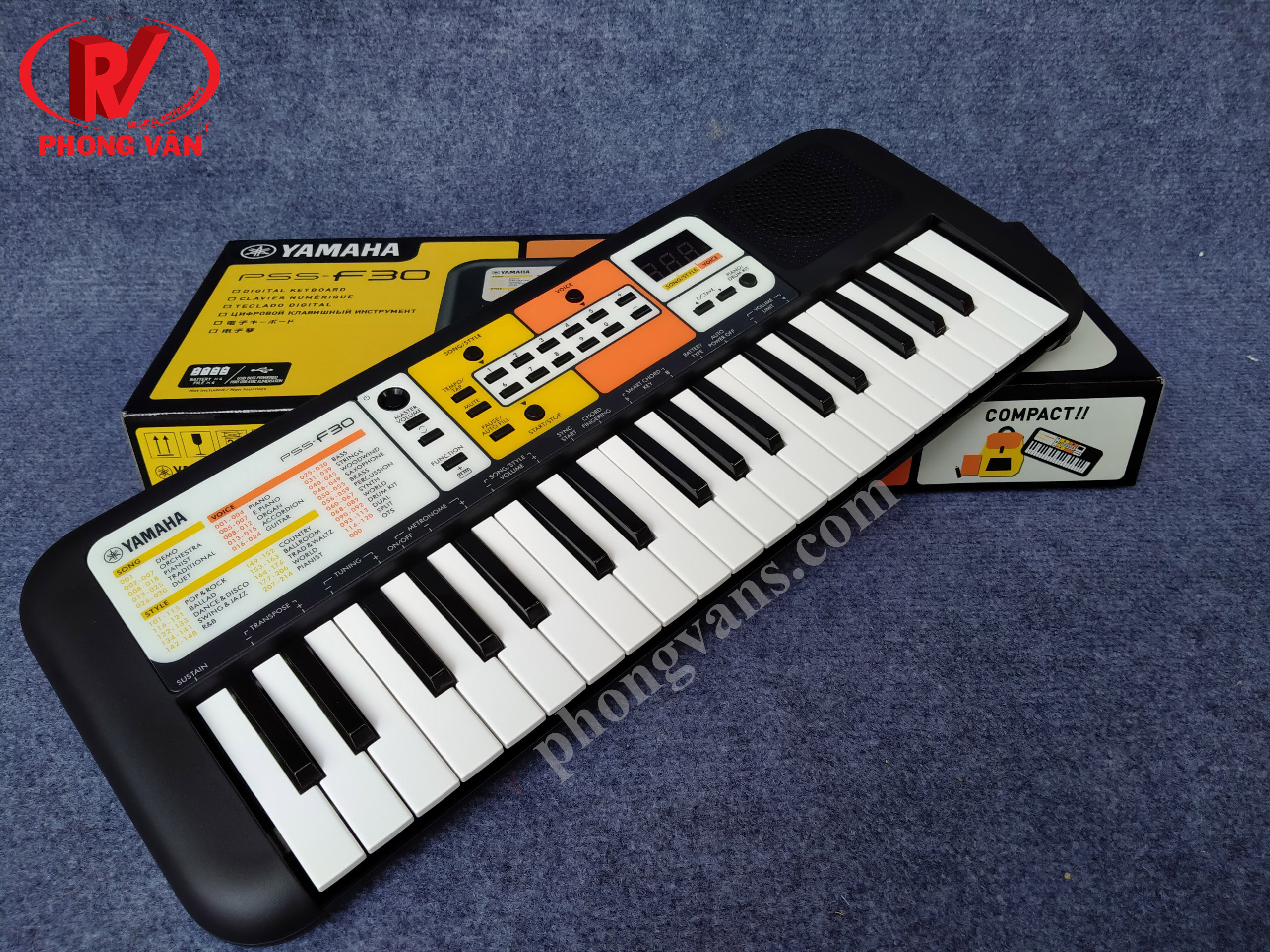 Đàn organ yamaha pss-f30 cho bé