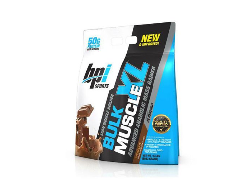 SỮA TĂNG CÂN-BULK XL MUSCLE  MASS GAINER 15LBS-6.8KG