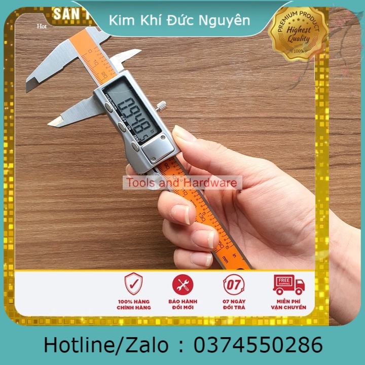 Thước kẹp điện tử cao cấp hãng Kapusi Nhật Bản LOẠI 1, Chiều dài 150mm, Bảo hành 12 tháng. Độ chính xác cực cao, thân làm bằng théo không rỉ cao cấp – Thước cặp điện tử Nhật Bản, Thuoc kep, Thuoc cap, Thước cặp đo chính xác kim khí đức nguyên