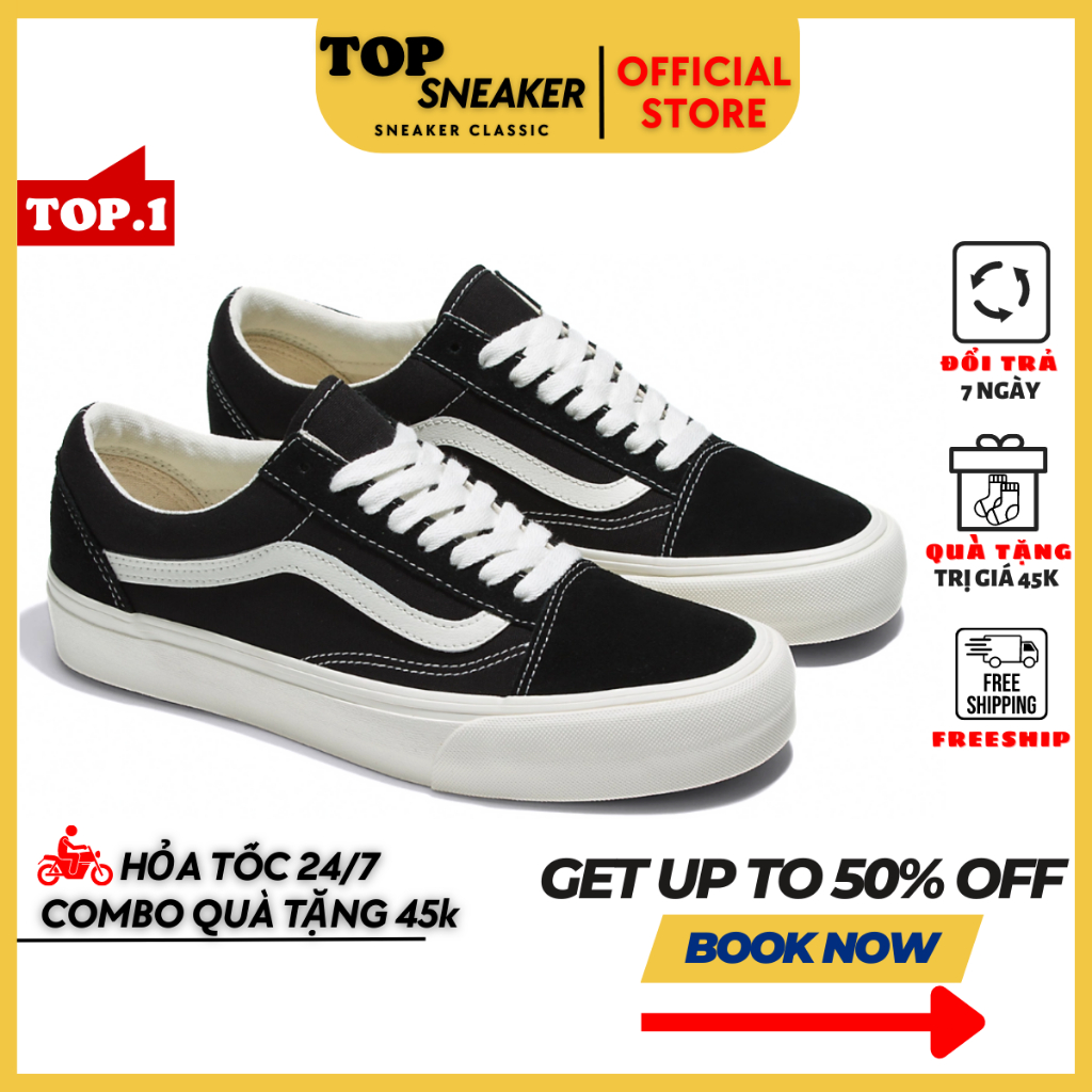 Giày Vans Classic đen full - Shop giày giá rẻ TPHCM | Giày Nation