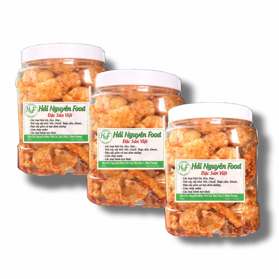 3 Hủ Da Heo Mắm Hành Giòn Ngon (150g/hủ)