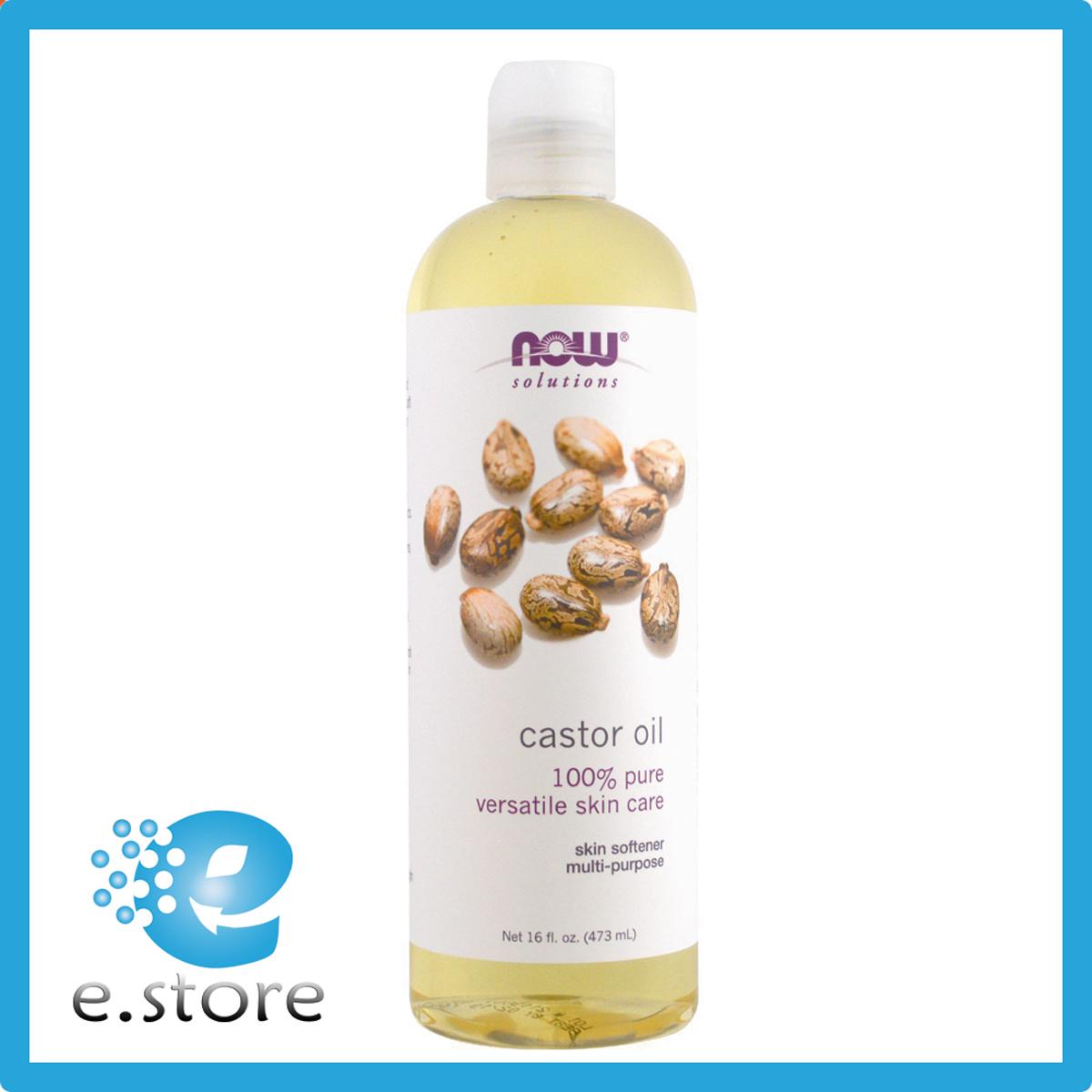 [HCM]Dầu thầu dầu Solutions Castor Oil 16 fl oz (473 ml)