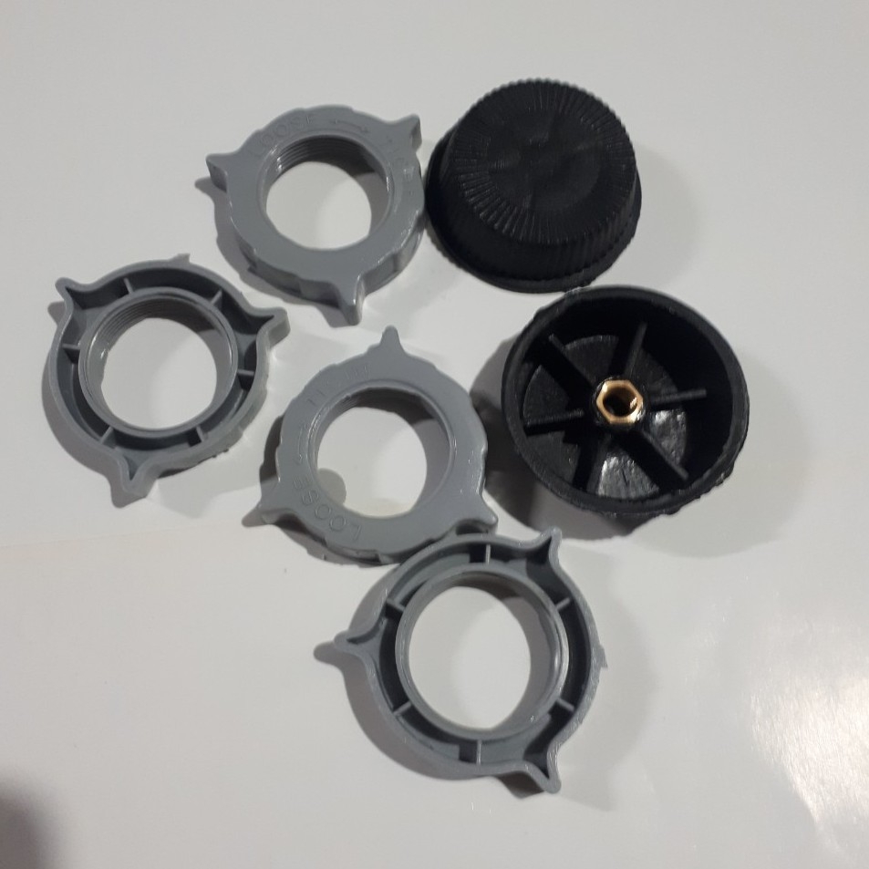 Núm Hãm Lồng, Hãm Cánh Quạt Điện( compo 1 bộ: hãm lồng+hãm cánh)