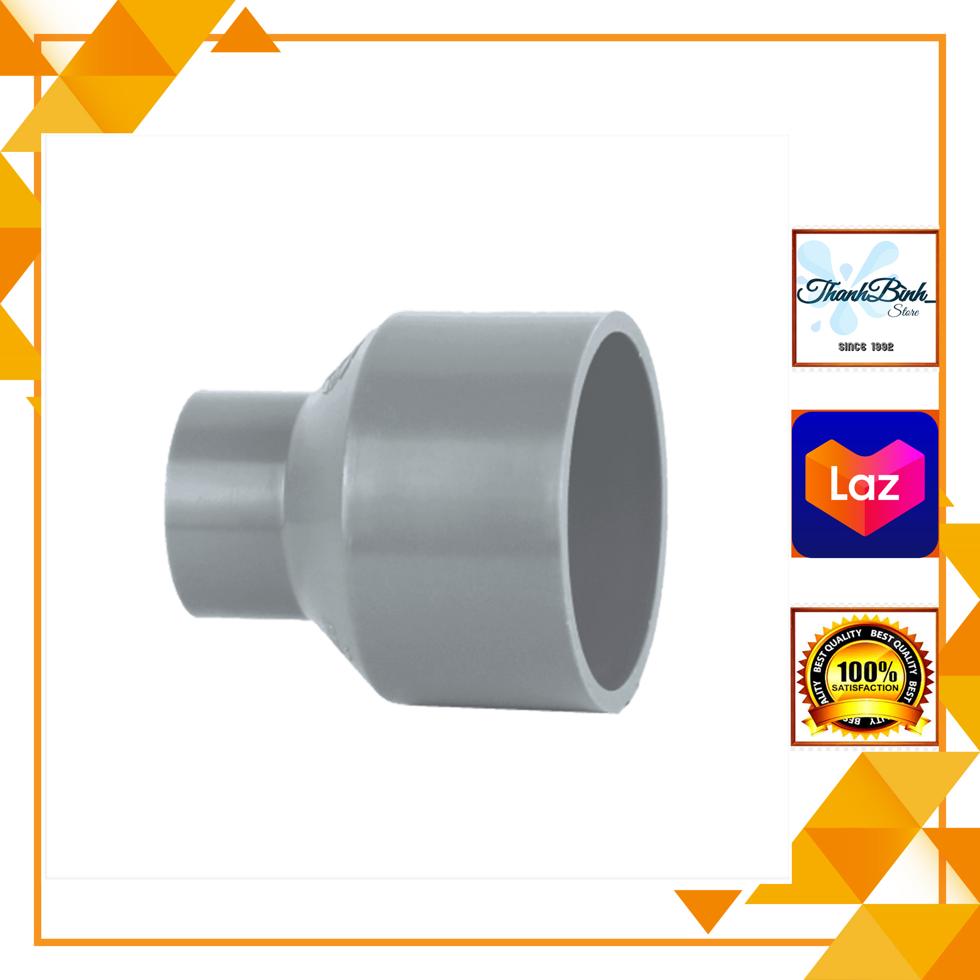 CÔN THU 110/ MĂNG SÔNG CHUYỂN BẬC SIZE 110 MM- PVC NHỰA TIỀN PHONG PN6