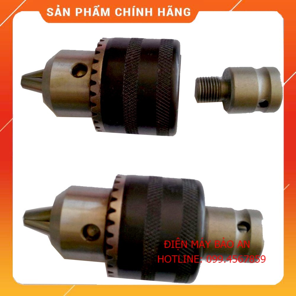 COMBO Bộ chuyển đổi Siết bulong sang máy khoan đầu 13 sắt [CAM KẾT CHÍNH HÃNG]