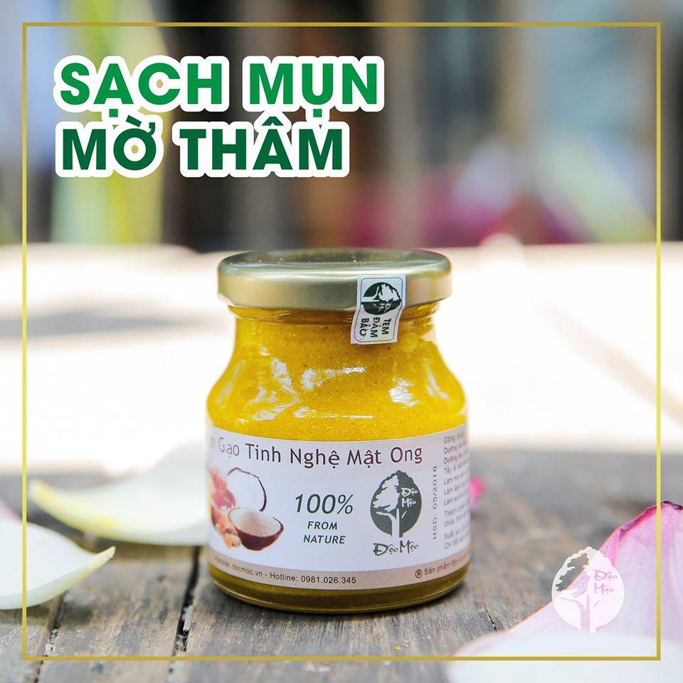 Kem dưỡng da gạo tinh nghệ mật ong hũ 250g