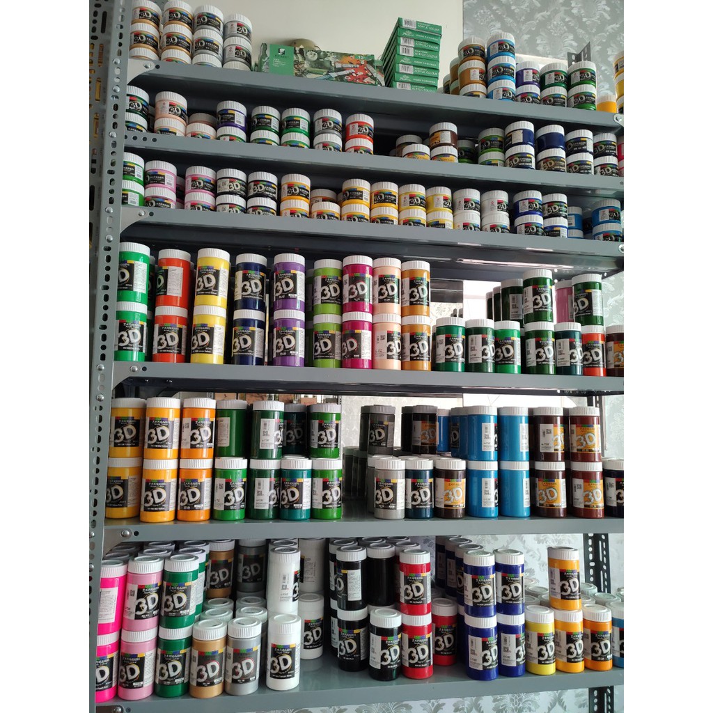 Màu acrylic 3D - 5D 300ml - Màu vẽ tranh được trên tất cả các chất liệu