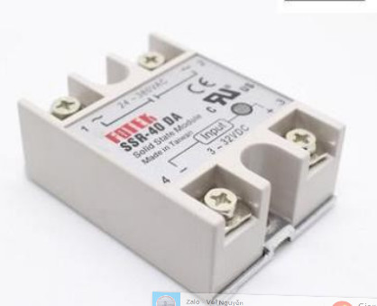 Rơ le bán dẫn, solid state module ssr - 40da 40va 40aa fotek