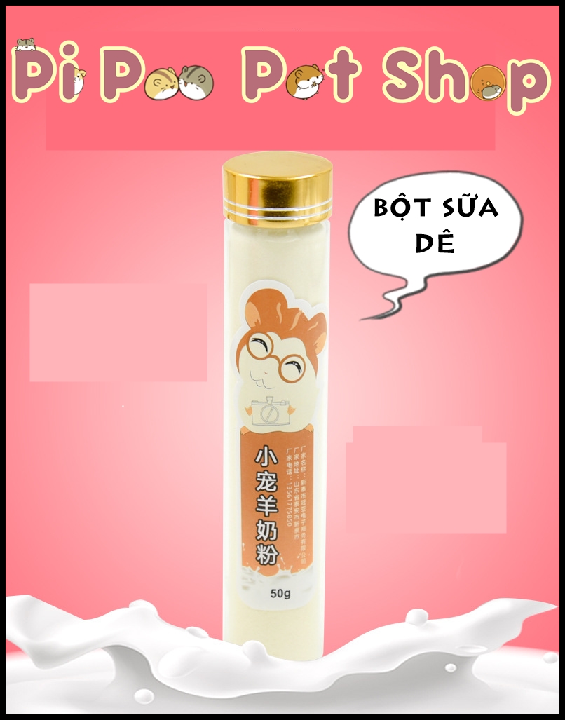 Bột sữa dê cho Hamster và thú cưng