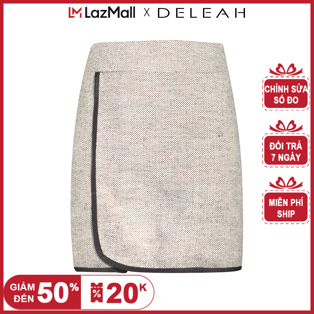 De Leah - Chân Váy Mini Kẹp Dây - Thời trang thiết kế