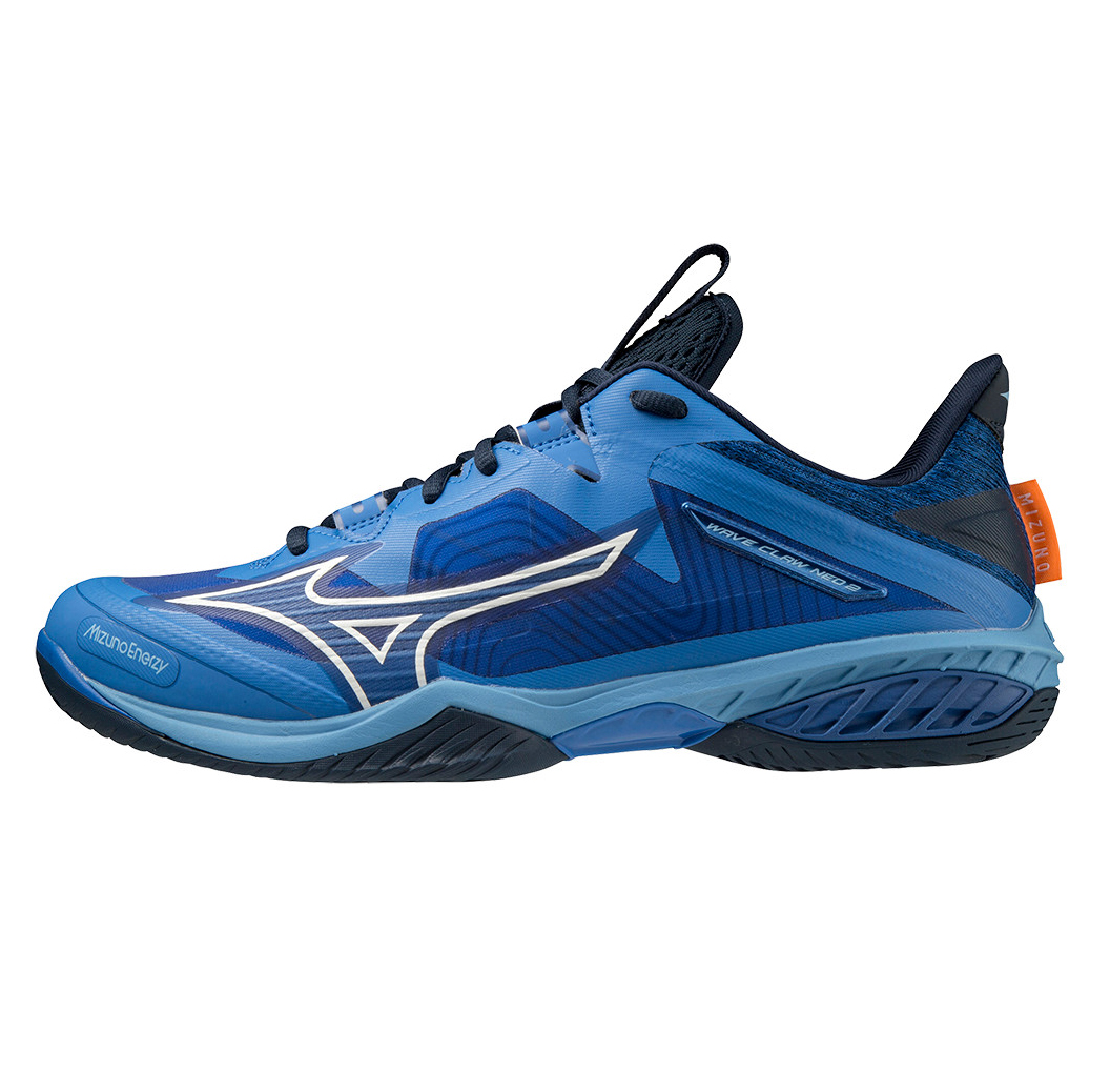 Giày cầu lông mizuno wave claw neo 2 71ga227006 mẫu mới màu xanh
