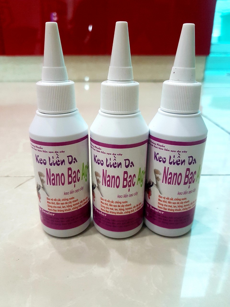 Keo liền da nano bạc 100g