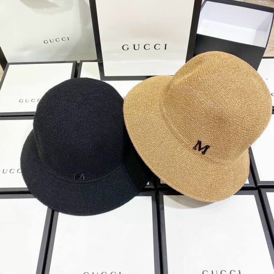 Mũ cói tiểu thư M, nón cói thời trang