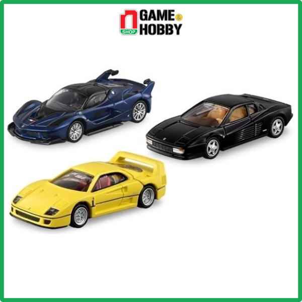 ĐỒ CHƠI MÔ HÌNH XE TOMICA PREMIUM FERRARI 3 MODELS COLLECTION