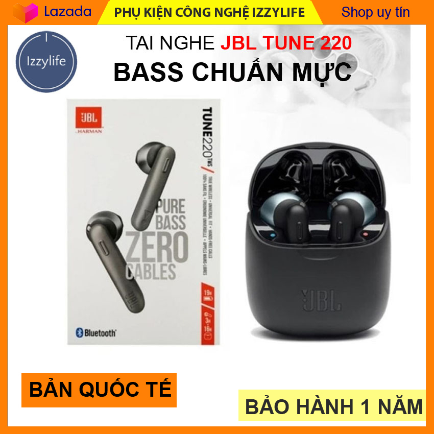 [HÀNG QUỐC TẾ] Tai Nghe Bluetooth Tune220 cao cấp, Bass trầm sâu, nghe nhạc liên tục đén 4 giờ standby 1 tháng Chống tạp âm phù hợp tất cả điện thoại smartphone
