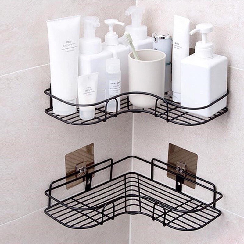 Kệ sắt dán góc tường sơn tĩnh điện đa năng siêu chắc