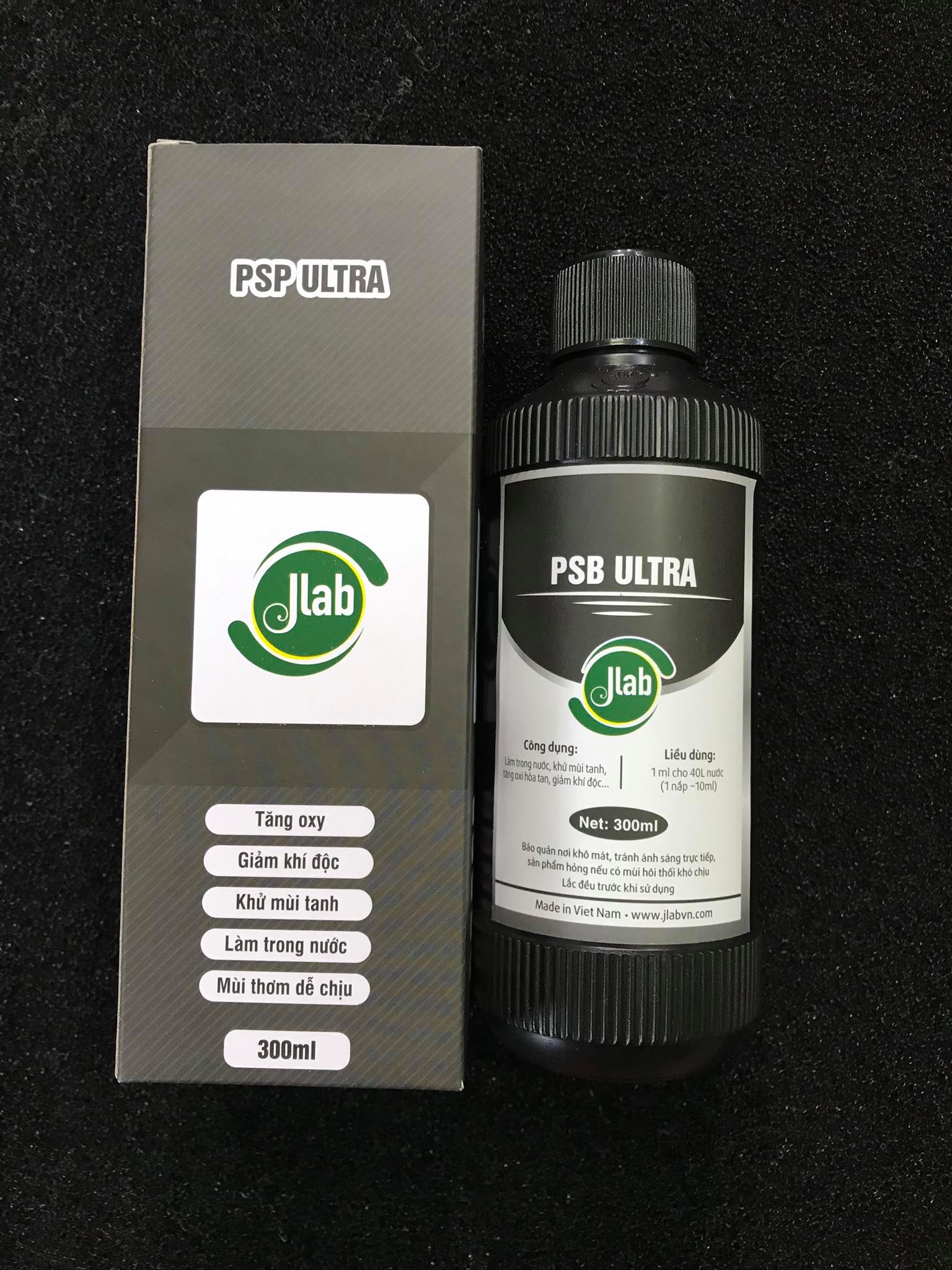 Jlap vi khuẩn quang hợp (PSB), phòng chống bệnh nấm trắng ở cá, đỏ vỏ ở tôm, tép và các bệnh do vi khuẩn gây ra khác